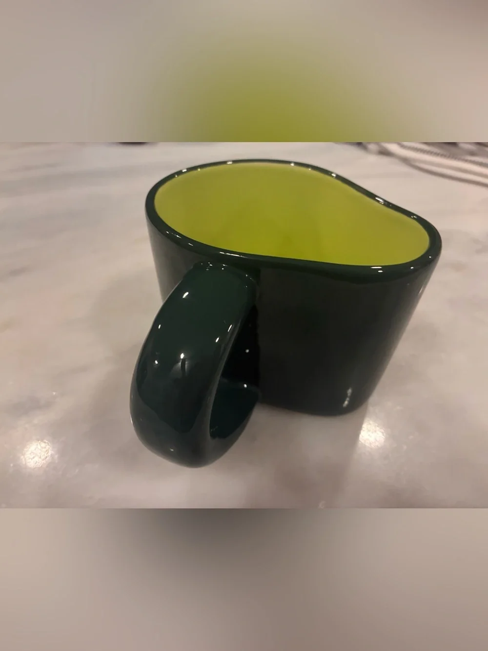 Avocado stoneware mug by Tabitha Brown Target